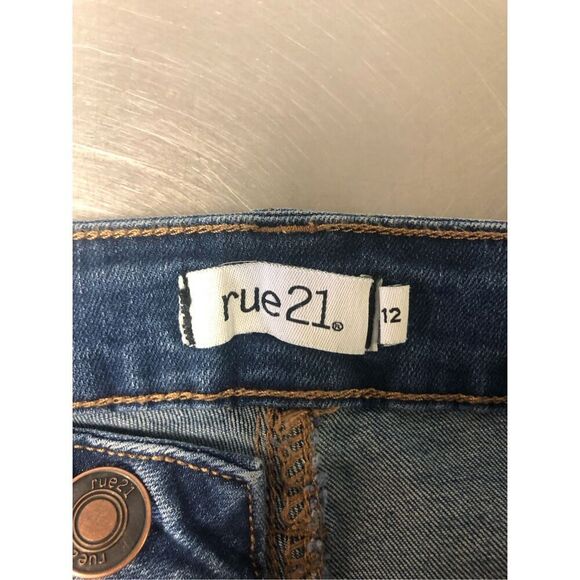 Rue 21 Women’s High Rise Flare Boot Cut Jeans Size 12 NWT - Picture 5 of 9